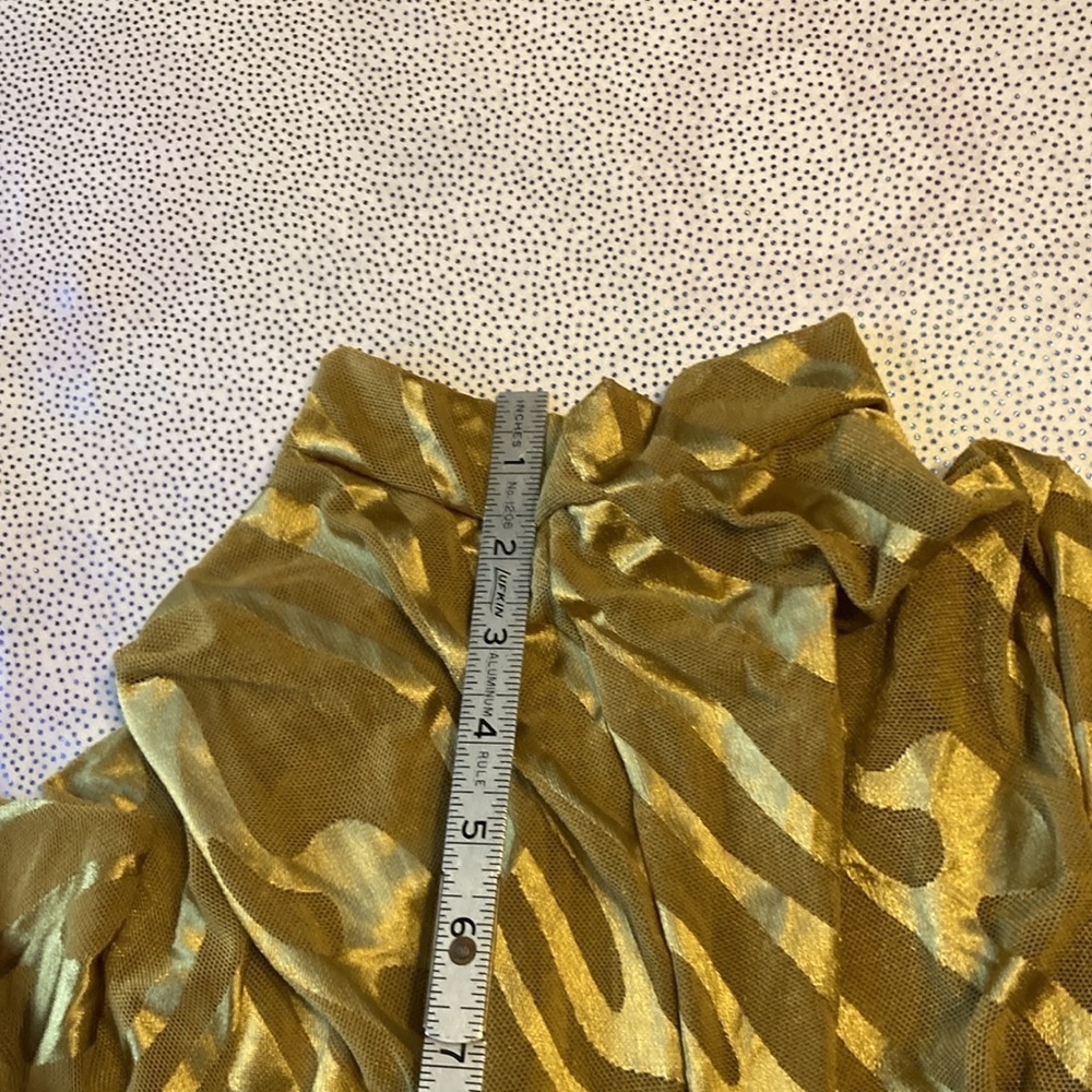 SHEIN SXY Mock Neck Mesh Unitard Jumpsuit size M NWT - Picture 7 of 12